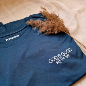 god is good christelijk sweater verschijn duurzame kleding